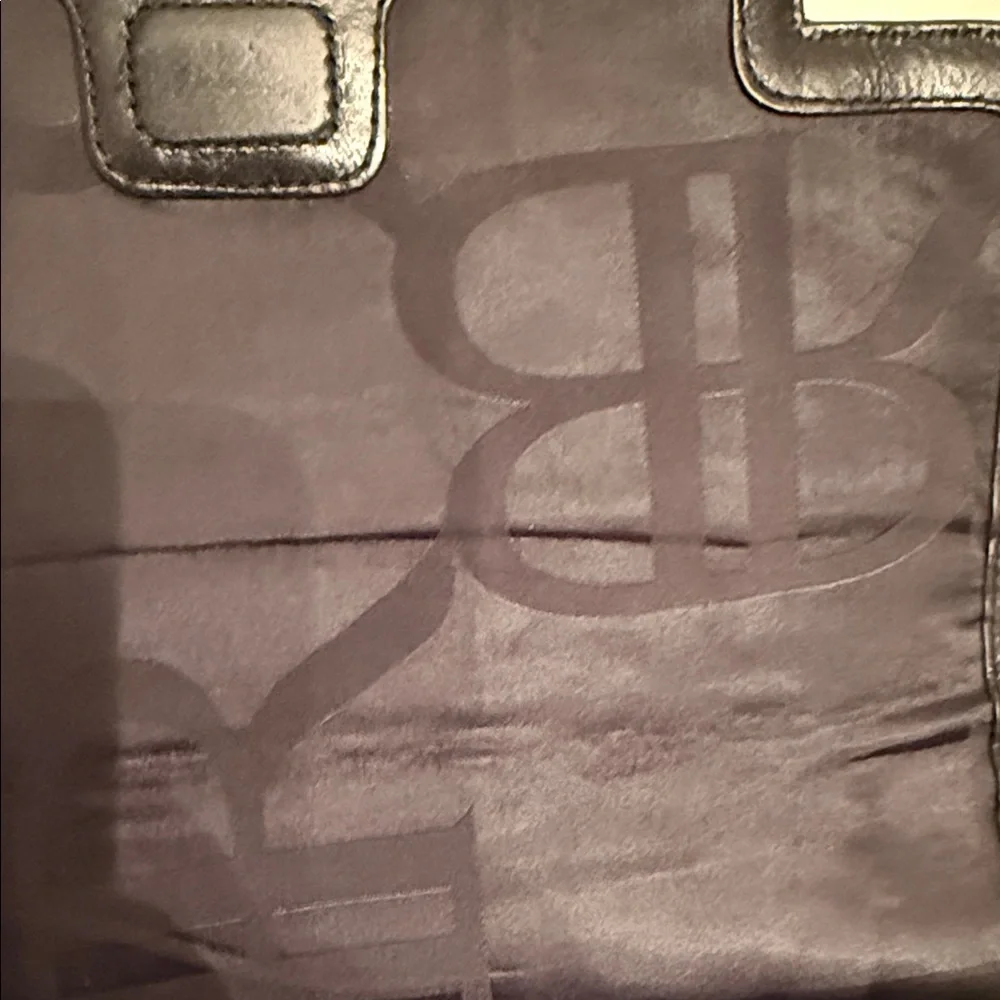 Vintage Banana Republic Black Leather Shoulder Bag Y2K Minimalist Chic